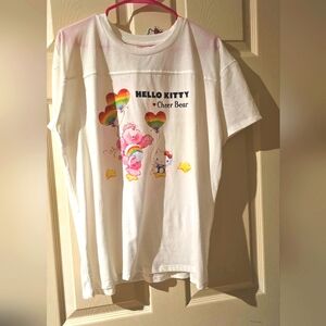 Hello Kitty x Care Bears Graphic Tee NWT
